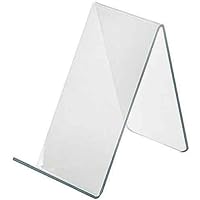 Azar Displays 515415 2.5-Inch Width by 5-Inch Depth by 4.125-Inch Height Acrylic Easel Display, 10- Pack