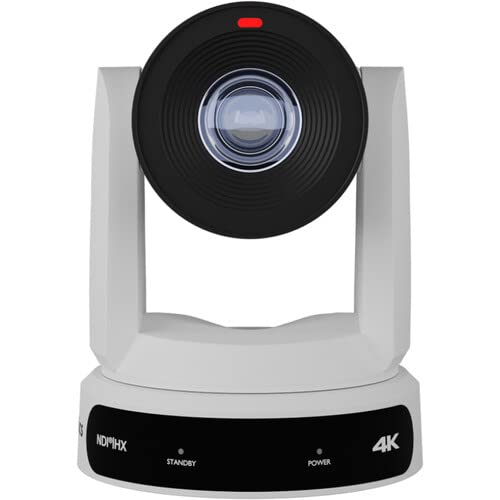 PTZOptics Move 4K 30X Optical Zoom Camera (White)