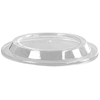 Comet Plastic Round Injection Molded Lid for DD6 Dessert Dish, Clear (1000-Count)