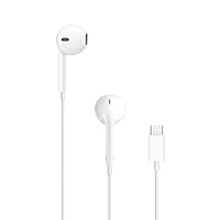 EarPods Headphones with USB-C Plug, Wired Ear Buds with Built-in Remote to Control Music, Phone Calls, and Volume