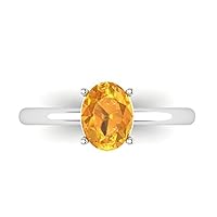 Handmade Natural Gemstone 925 Solid Silver Statement Ring For Woman and Girls Minimal Design | Natural Gemstones | Valentine's Gift