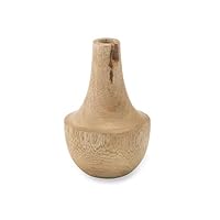 POSH Living 41383 Flower Pot, Natural, Size: Approx. φ0.3 inches (8 cm), H 4.7 inches (12 cm)