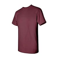 Gildan Unisex, Adult Heavy Cotton T-Shirt (5000). Maroon, X-Large