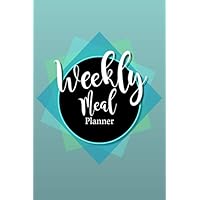 Weekly Meal Planner: 52-Week Meal Planning Organizer with Weekly Grocery Shopping List and Recipe Weekly Meal Planner: 52-Week Meal Planning Organizer with Weekly Grocery Shopping List and Recipe Paperback