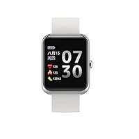 Health Fitness Smart Watch, Heart Rate, Music, Alexa Built-in, Sleep and Swimming Tracking(Silver)