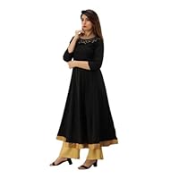 Jessica-Stuff Women Embellished Rayon Anarkali Kurta  (88)