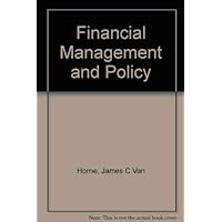 Financial management and policy Financial management and policy Hardcover Paperback