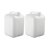 FastRack Carboy 2-Pack, 5 Gallon, Hedpak with cap, White Container, Food Grade – BPA Free, Leak-Proof for fermentation, storage, and brewing