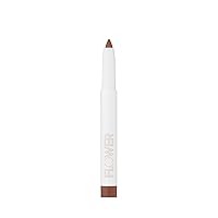 FLOWER BEAUTY Scribble Stick Lip Liner + Eyeliner - Smooth Application + Blendable - 2-in-1 Lip + Eye Liner (Caramel)