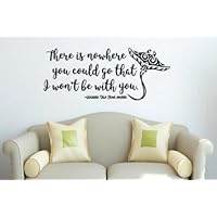 Inspired by Moana Wall Decal Sticker There is Nowhere You Could Go That I Won't Be with You Gramma Tala 28.8 inches Wide by 12 inches high