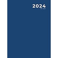 Agenda of Jaarboek 2024 , 24 uur, blauw(366 dagen): Dagboek | Notebook | XL formaat 20,95cm x 27,94cm | 372 pagina's | boekomslag: mat en hardcover (Dutch Edition) Agenda of Jaarboek 2024 , 24 uur, blauw(366 dagen): Dagboek | Notebook | XL formaat 20,95cm x 27,94cm | 372 pagina's | boekomslag: mat en hardcover (Dutch Edition) Hardcover Paperback