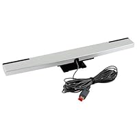OSTENT Wired Infrared Ray Sensor Bar Receiver for Nintendo Wii Console Video Game