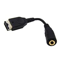 OSTENT 3.5mm Earphone Headset Adapter Cord Cable for Nintendo DS Gameboy Advance GBA SP