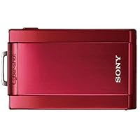 Sony Cybershot DSCT300/R 10.1MP Digital Camera with 5x Optical Zoom with Super Steady Shot (Red)