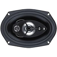 BOSS Audio Systems SE695 Chaos 6 Inch x 9 Inch 5-Way 4-Ohm Black Poly Injection Cone Speaker