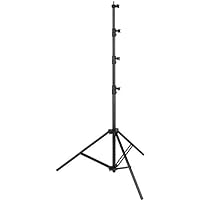 Impact Air-Cushioned Heavy-Duty Light Stand (Black, 13')
