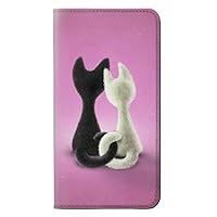 RW1832 Love Cat PU Leather Flip Case Cover for Sony Xperia XZ2