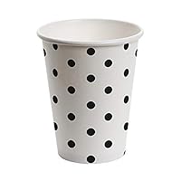 Santa Barbara Design Studio Paper Cup Set - White - Polka Dot (Pack of 2)