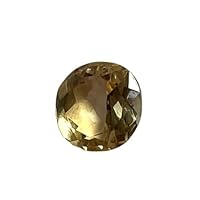100% Natural Handmade Citrine Gemstone/Round Shape Gem / 9.05 carats / 12.5 x 12.5 mm/Loose Gemstone Pendant/Stone Collaction