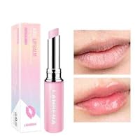 Chameleon Lip Balm Rose Hyaluronic Acid Moisturizing Nourishing Lip Plumper Lip Lines Natural Extract Makeup Lipstick (Rose)