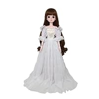 Fashion Wedding White Dress Cloth for Cloth for 1/3 BJD Doll 55-60 cm Doll