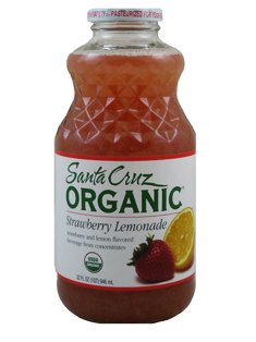 Santa Cruz: Organic Strawberry Lemonade (16 X 32 Fl Oz)