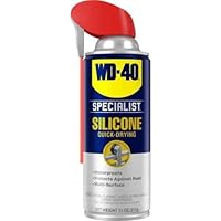 WD-40 Specialist Silicone Lubricant with Smart Straw Sprays 2 Ways, Twin-Pack, 11 OZ, [12-Pack]