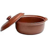 Ceramic Casserole Earthen Pot Ceramic Cookware Casserole Dishes with Lids Casserole Dish - High Temperature Resistance, Upgraded Nutrition Delicious, Purple