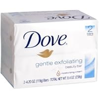 Special Pack Of 6 Dove Bar Soap Protection Exfoliating 2/Pk 4 Oz