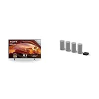 Sony 50 Inch X77L 4K HDR LED Google TV HT-A9 7.1.4ch Home Theater Speaker System