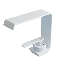 Black Basin Faucet Bathroom Modern Mixer Tap Single Hole Crane Faucet Deck Mounted Various Basin Sink Tap White