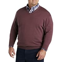 Harbor Bay by DXL Men's Big and Tall V-Neck Pullover