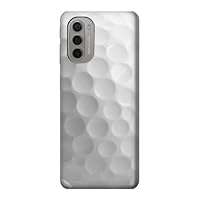 R2960 White Golf Ball Case Cover for Motorola Moto G51 5G