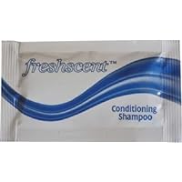 New World Imports PKS Freshscent Conditioning Shampoo, 0.34 oz. Packet (Pack of 1000)