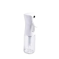 VIGOR PATH Continuous Spray Bottle with Ultra Fine Mist - Versatile Water Sprayer for Hair, Home Cleaning, Salons, Plants, Aromatherapy, and More - Empty Hair Spray Bottle (Clear - 5oz)