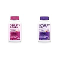 SmartyPants Womens and Adult Fiber Bundle: (1) Womens Formula and (1) Adult Probiotic Gummy Vitamins