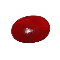 Yemeni 17 Carats (Ct) 18.88 Ratti Red Orange Yameni Hakik Stone Aqeeq Yamani Akik Carlenian Agate Gemstone Ring Pendant Locket Size, Crystal, Agate