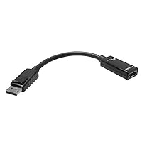 SIIG DisplayPort to HDMI Adapter (CB-DP0062-S1),Black