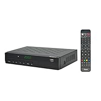 IVIEW-3500STBA III, ATSC Digital Converter Box with Recording and Media Player, Analog to Digital, QAM Tuner, Channel 3/4, HDMI, A/V, USB, Learning Remote Control (New Firmware)