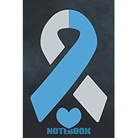 Notebook: Diabetic Awareness Blood Sugar Logbook or Journal I Dot Grid Paper I Type 1 and Type 2 Diabetis Daily Tracker Gift