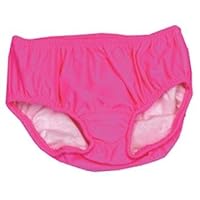 Adult Swim Diapers - Reusable Diaper for the Pool (L-Waist: 36-44; Leg: 21-27, Pink) by Swimsters