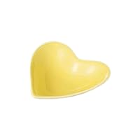 Yamashita Craft 711508731 Small Bowl, Delicacy Container, Yellow Heart, Small Plate, 3.1 x 3.1 x 0.9 inches (8 x 7.8 x