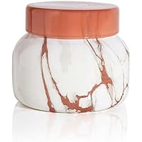 Havana Vanilla Candle - Modern Marble Petite Signature Jar Candle - Luxury Aromatherapy Candle (8 oz)