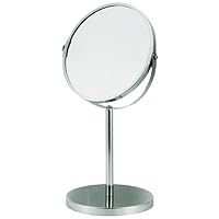 Rucci 5X Magnification and Normal View Classic Steamed Double Sided Vanity Mirror, Chrome