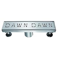 Dawn LDA120304 Shower drain, Polished Satin