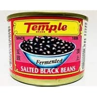 (Pack of 5) Temple Fermented Salted Black Beans 180g Can
