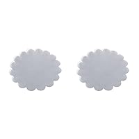 2 Pieces Acrylic Cake Board Transparent Acrylic Sheet Cream Cake Baking Accessory Acrylic Display Stands 5 Shapes Choose Cake Decorating Tools and Supplies