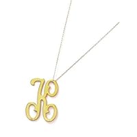 Moon And Lola-Colette Necklace Gold-U Shape
