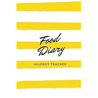 Food Diary Allergy Tracker: Track Food Intolerance and Sensitivity. Symptom Diary for Diet Reactions - Eggs Wheat Dairy