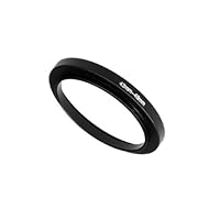 Fotodiox Metal Step Up Ring, Anodized Black Metal 43mm-49mm, 43-49 mm